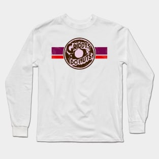 Vintage Griddy's Doughnuts Long Sleeve T-Shirt